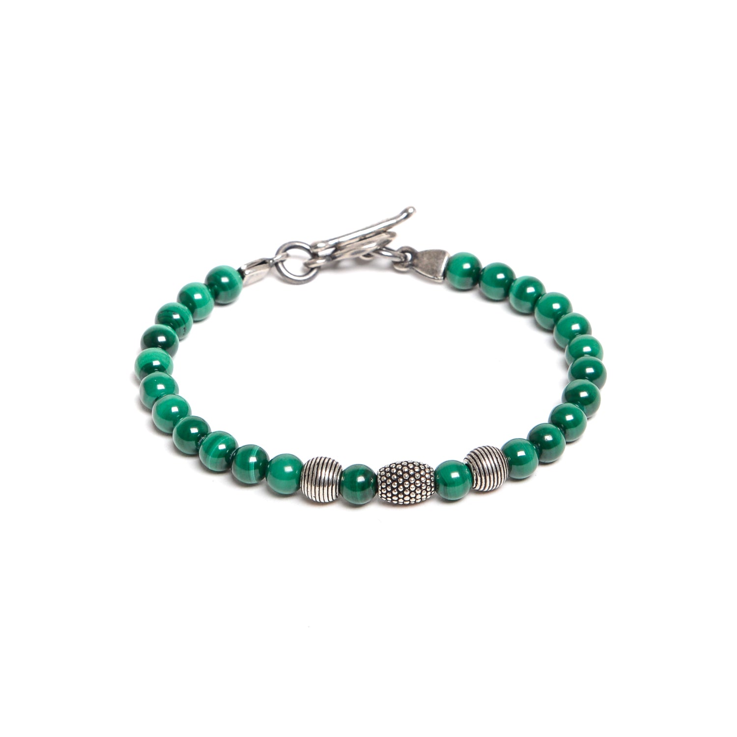 D'AMICO Bracciale Malachite e Argento Outlet