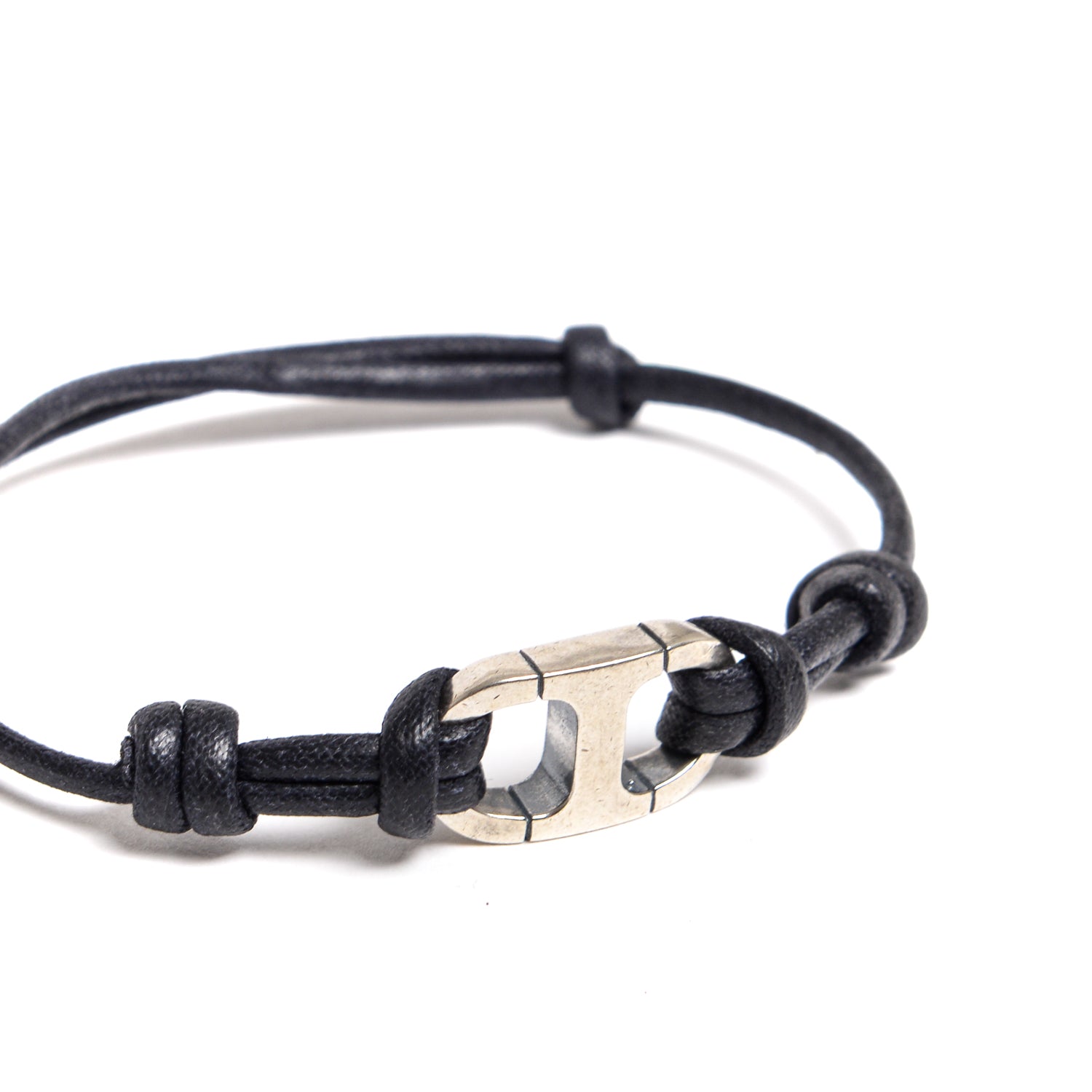 D'AMICO Bracciale Catena Marina + Cordone Cerato In Vendita