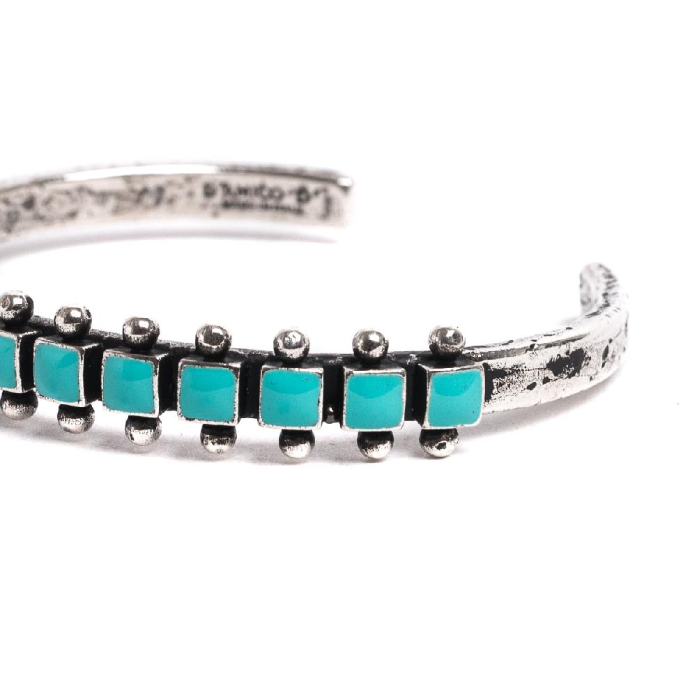 D'AMICO Bracciale Rigido Quadratini Laccati Online