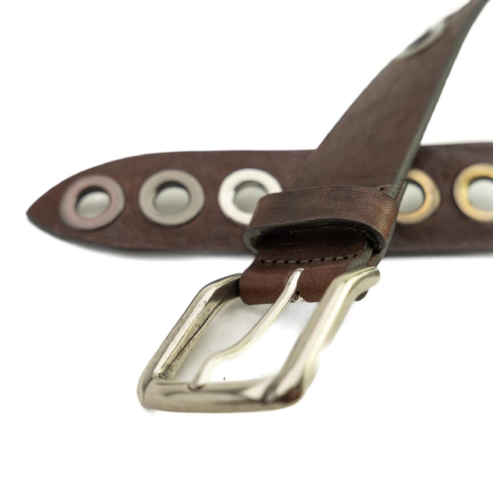 D'AMICO Cintura Cuoio Vintage + Borchie 2025