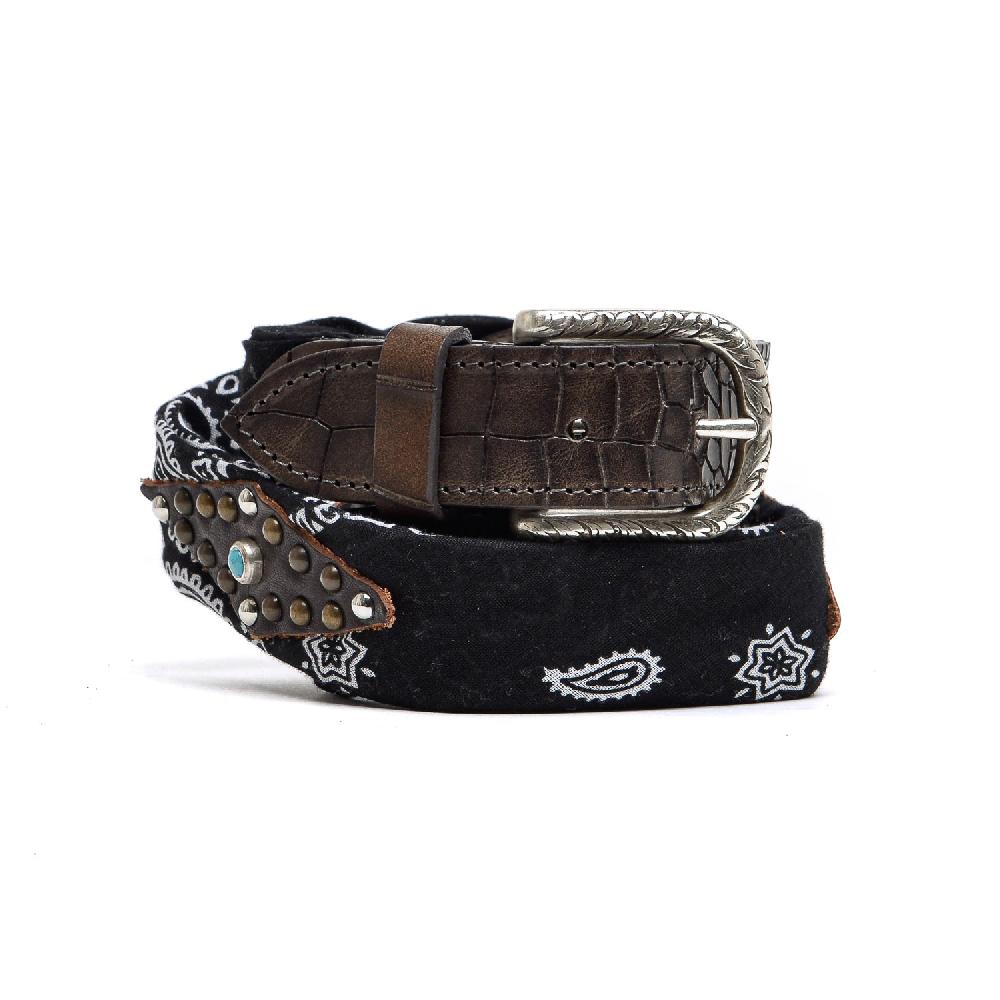 D'AMICO Cintura Bandana Nera Outlet