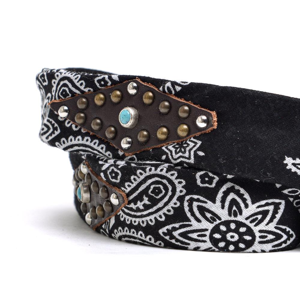 D'AMICO Cintura Bandana Nera Outlet