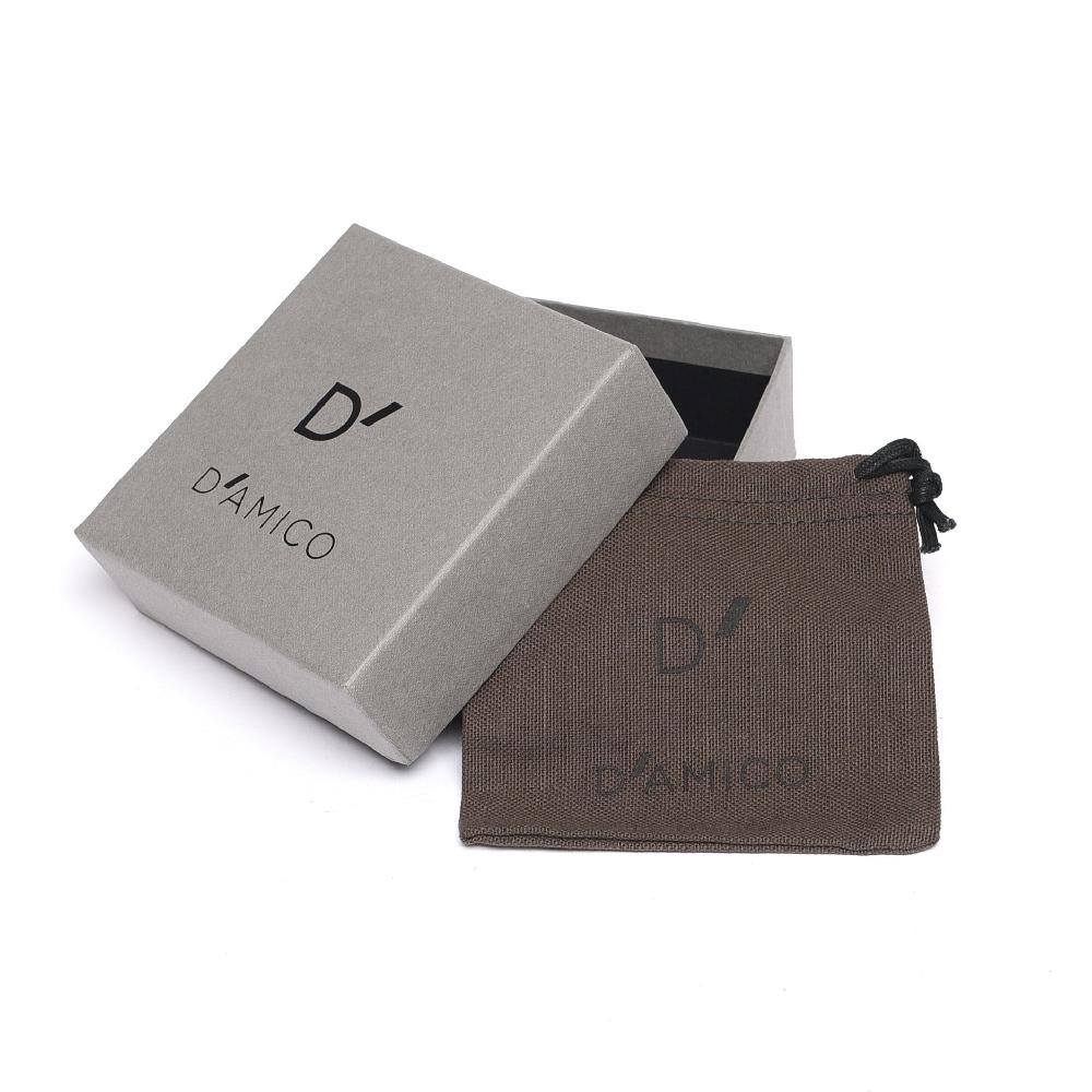D'AMICO Bracciale Catenina + Croce Smaltata Avorio Prezzo Ridotto