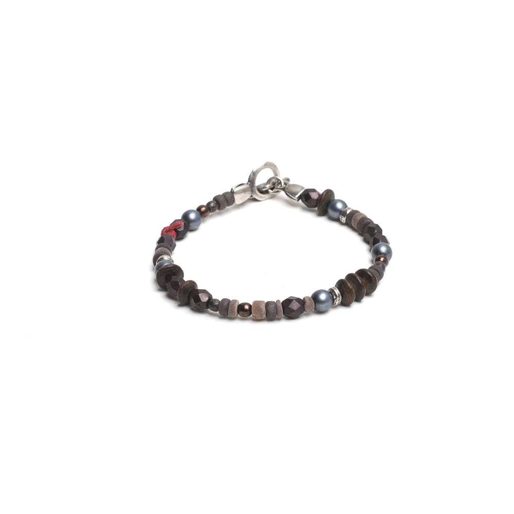 D'AMICO Bracciale Fusion Brown Outlet