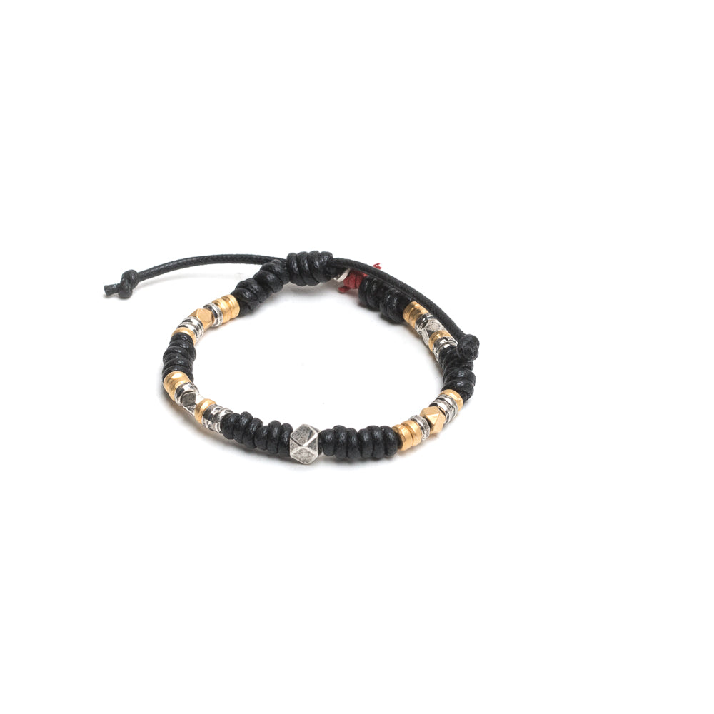 D'AMICO Bracciale Nodi + Rondelle + Pepite Saldi
