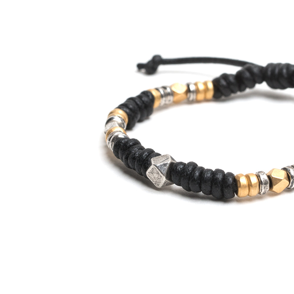 D'AMICO Bracciale Nodi + Rondelle + Pepite Saldi