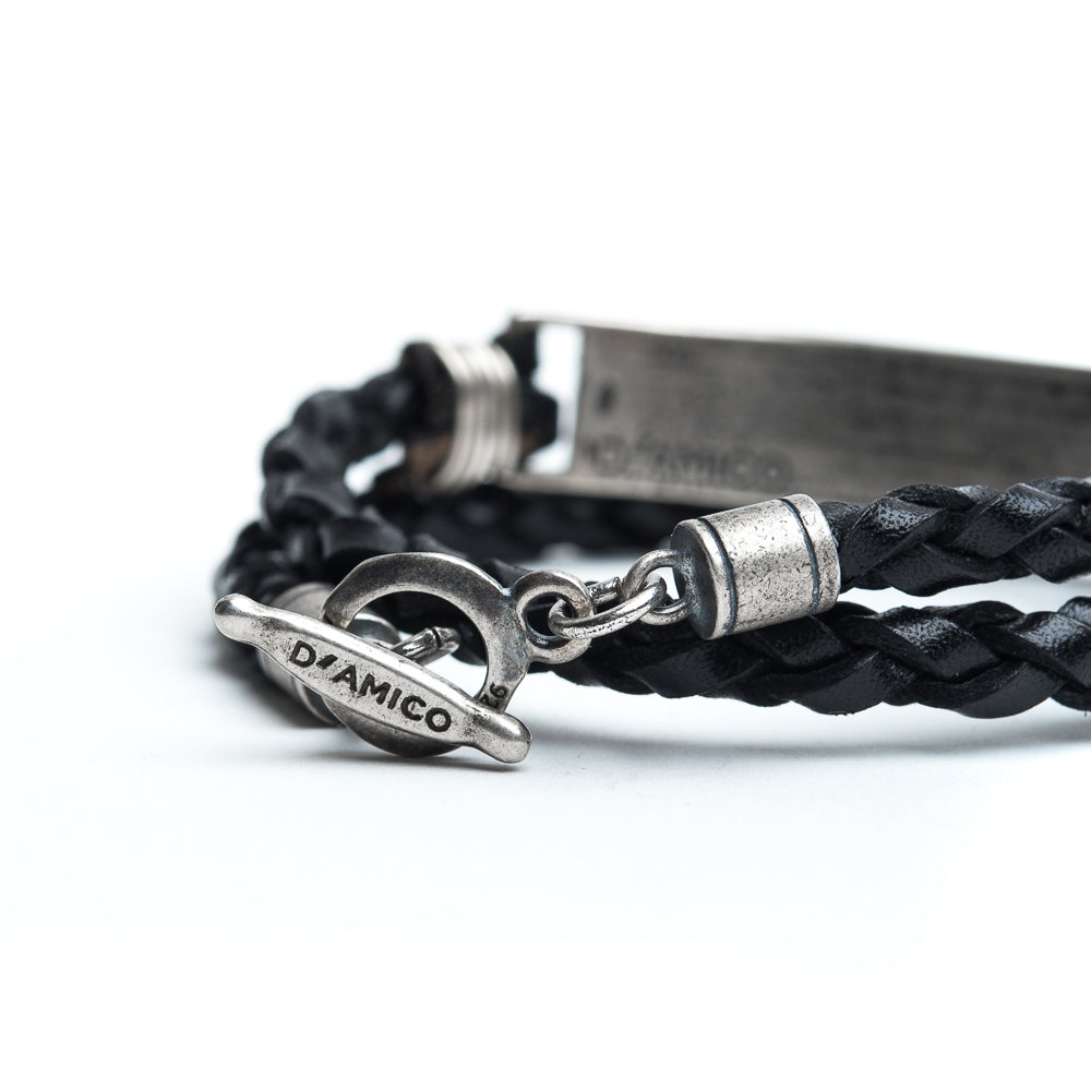 D'AMICO Bracciale Scooby + Placca puntinata Presa