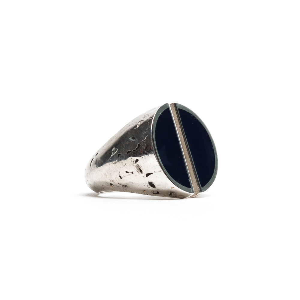 D'AMICO Anello Taglio con Lacca Blu Nuovi prodotti