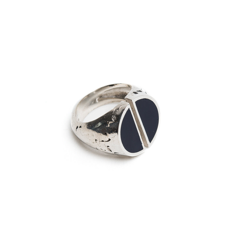 D'AMICO Anello Taglio con Lacca Blu Nuovi prodotti